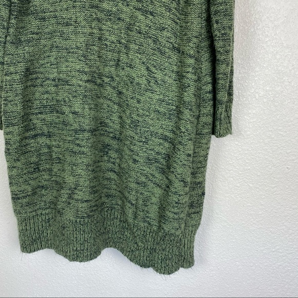 Torrid Open Front Dark Green Black Cardigan L 12 0 - Picture 9 of 12